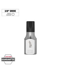 MLW45-34-1146 image(3) - Milwaukee Tool 3/8 Inch Drive 13mm Triple Square Bit Socket