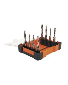 KLE32217 image(0) - Klein Tools Drill Tap Tool Kit, 8-Piece