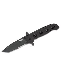 CRKM16-14SFG image(0) - CRKT (Columbia River Knife) M16-14SFG 1.4116 Teflon Coating Veff Serrations Folding Knife with Liner Lock G10 Handle - Black