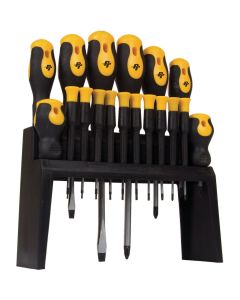 WLMW1710 image(0) - Wilmar Corp. / Performance Tool 18 Piece Screwdriver Set