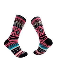 Redback Boots USA Mens Crew Aztec Pink Serape