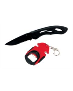 Wilmar Corp. / Performance Tool 2 Piece Tactical Knife & Sharpener Set