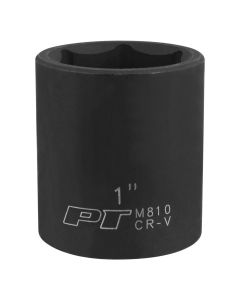 WLMM810 image(1) - Wilmar Corp. / Performance Tool 1/2" Drive 1" 6pt Impact Socket