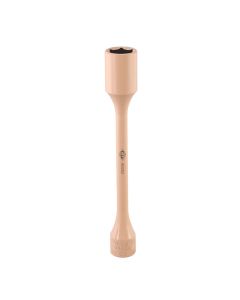 INT40252 image(0) - American Forge & Foundry Torque Limiting Socket - 1/2" Drive - 22mm (7/8") - 95 Ft/Lbs - Salmon