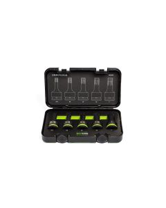 GETIHDS5S image(0) - Grip Edge Tools 5-PC 3/4" Dr SAE Impact RPT Hex Driver Set