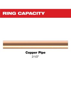 MLW49-16-2656NX image(2) - Milwaukee Tool 2-1/2 Inch NIBCO&reg; Press Ring for M18 FORCE LOGIC Long Throw Press Tool
