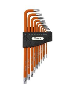 TIT12734 image(2) - TITAN 10-PC 5-LOBE TAMPER RESISTANT L-SHAP