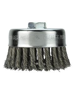 Milwaukee Tool 4" Knot Wire Cup Brush - Carbon Steel