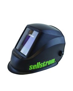 SRWS26200 image(0) - Sellstrom Welding Helmet - Auto Darkening - Thermoplastic - 3.94" x 2.36" Viewing Area - Shade 4/9-13 Variable ADF - Ratcheting Headgear - Black - Advantage Plus Series