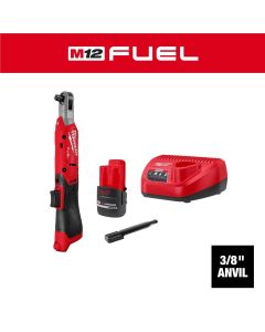 MLW3053-21 image(1) - Milwaukee Tool M12 FUEL 3/8 Inch Ratchet Kit