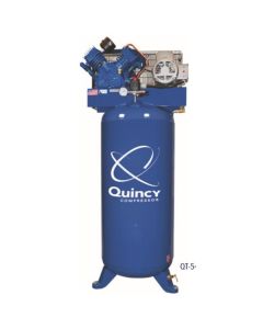 Quincy Compressors 7.5 HP 80 Gallon Two-Stage Vertical 230V 1PH Air Compressor - Model 471CS80VCBM