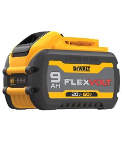 DWTDCB609 image(0) - DeWalt 20V/60V MAX* FLEXVOLT 9Ah Battery