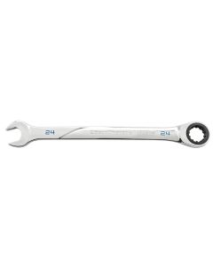 KDT86424 image(1) - GearWrench 24mm 120XP Universal Spline XL Ratcheting Combination Wrench