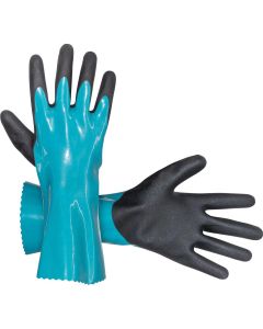 SAS6701802 image(0) - SAS Safety Chem Defender Nitrile Chemical Resistant Gloves - L/XL
