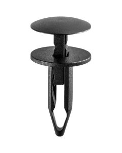 AVC18896 image(0) - AUVECO 18896 Push-Type with Closed End Bumper Fascia Retainer, 20 mm Dia Head x 28 mm L Stem, Nylon, Black
