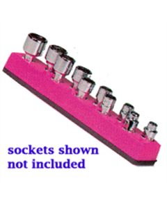 Mechanic's Time Savers SOC HOL 1/4U MAG PINK HOT