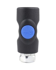 PRVISI061201 image(1) - Prevost 1/4 Inch Female NPT PrevoS1 ISI 06 Industrial 1/4 Inch Composite Body Quick Safety Coupler for Compressed Air