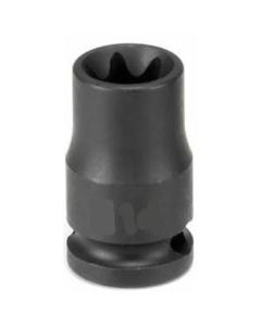 GRE1108ET image(0) - Grey Pneumatic 3/8" Drive x E8 External Star Impact Socket