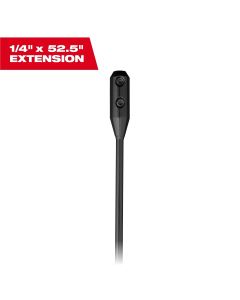 MLW48-13-8124 image(2) - Milwaukee Tool 1/4 Inch x 52.5 Inch Flexible Cable Bit Extension