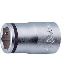 KKN4450M-17 image(0) - Ko-ken USA 4450M-17 1/2 Sq. Dr. Socket 17mm Nut Grip Length 36mm