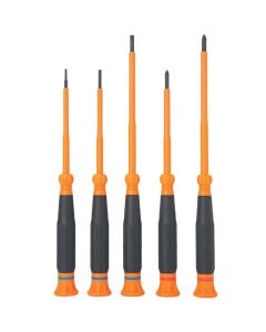 KLE85516 image(0) - Klein Tools Impact Rated Adjustable Length Multi-Bit Screwdriver Set, 2-Piece