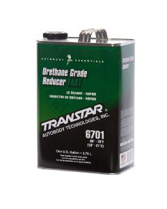 TRP6701 image(0) - Transtar Autobody Products 6701 - 6700 Series Urethane Grade Reducer - 1 Gallon Can - Fast Speed/60 to 70 Degree F