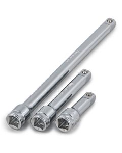 TIT62140 image(2) - TITAN 3PC 1/2" DR EXTENSION SET