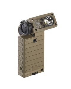 STL14031 image(0) - Streamlight Sidewinder Military Model - White, Red, Blue, IR LEDs - Includes E-Mount and (2) &ldquo;AA&rdquo; Alkaline Batteries - Clam - Coyote