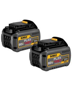 DWTDCB606-2 image(2) - DeWalt 20/60V MAX* FLEXVOLT 6Ah Battery (2 pk)