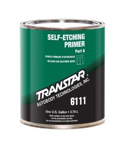 Transtar Autobody Products 6111 - Self-Etching Primer - 1 Gallon Can - Olive Green - 1:1 Mixing - 213 sq-ft/ Gallon at 1 mil Coverage