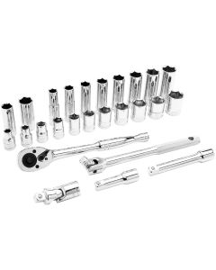 Wilmar Corp. / Performance Tool 26 Piece 1/2" Drive SAE Socket Set