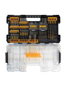 DEWALT 100 Pc. Flextorq IMPACT READY Screwdriving Bit Set With Toughcase+ System