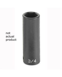 GRE2068D image(1) - Grey Pneumatic 1/2" Drive x 2-1/8" Deep Socket