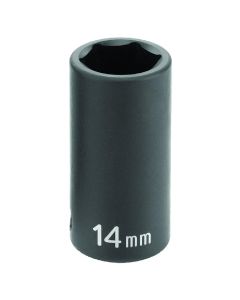 GRE1007MSD image(1) - Grey Pneumatic 3/8" Drive x 7mm Semi-Deep Socket