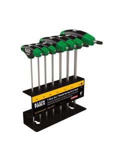 KLEJTH67T image(0) - Klein Tools Hex Key Set, TORX T-Handle, 6-Inch with Stand, 7-Piece