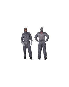 EMM520060PLAIN image(0) - EMM Specilaties Colad BodyGuard 520060 Spray Overall, 2X-Large, Gray, Nylon Taffeta 190T/1% Carbon Thread, Elastic Waist
