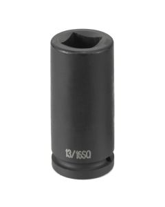 GRE3313SL image(1) - Grey Pneumatic 3/4" Drive x 13/16" Deep Square - 4 Point Socket