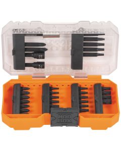KLE33801B image(0) - Klein Tools Impact Driver Bit Set, 21-Piece