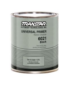 TRP6021 image(0) - Transtar Autobody Products 6021 - Universal Primer - 1 Gallon Can - Black - 1:1-1 1/2 Mixing - 358 sq-ft/ Gallon at 1 mil Coverage