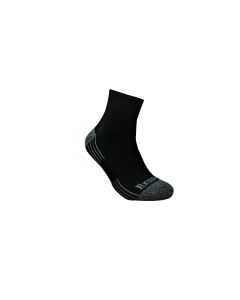 Redback Boots USA 1-Pair of Bamboo Qtr. Ankle Socks in Black