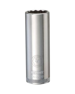 DWTDWMT74554OSP image(0) - DEWALT 001Pc 12Dr Deep Socket-12Pt-3/4