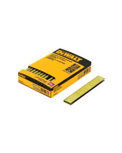 DEWALT 3/4 in. 18 Gauge 1/4 in. Crown Staples (2,500 PK)