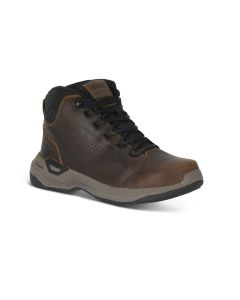 FSIA9000-9EE image(1) - Avenger Work Boots Foreman MAX Mid - Men's - CN|EH|WP|SR - Brown - Size: 9 - EE - (Extra Wide)