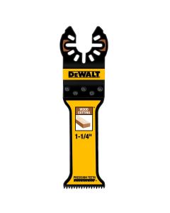 DWTDWA4205 image(0) - DEWALT 1-1/4 In Titanium Oscillating Tool Blade For Hardwood (1 Pack)