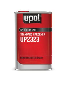 U Pol Products SYSTEM 20 UP2323 National Rule Standard Hardener, 1 Liter Tin, Clear Liquid for 2K Primers and Clearcoats
