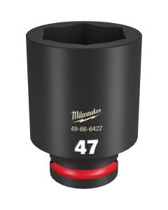 MLW49-66-6422 image(1) - Milwaukee Tool SHOCKWAVE Impact Duty 3/4"Drive 47MM Deep 6 Point Socket