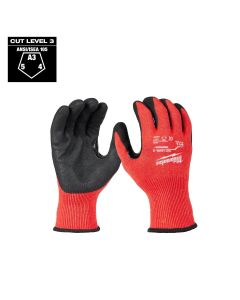 MLW48-73-8634E image(0) - Milwaukee Tool Cut Level 3 Coated Nitrile Dipped Gloves - XXL