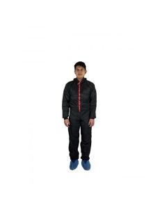CTW International Black Nylon & Carbon Fiber Paint Suit - XXL