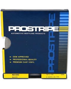 SHRR32002 image(0) - Prostripe-Stripes R32002 Single Color Multiple Striping Tape, 40 ft x 5/16 in, Black