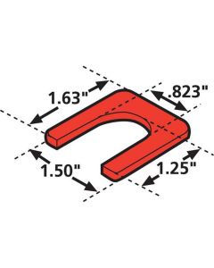 Specialty Products Company PREVOST CASTER SHIMS 1/8" (6)